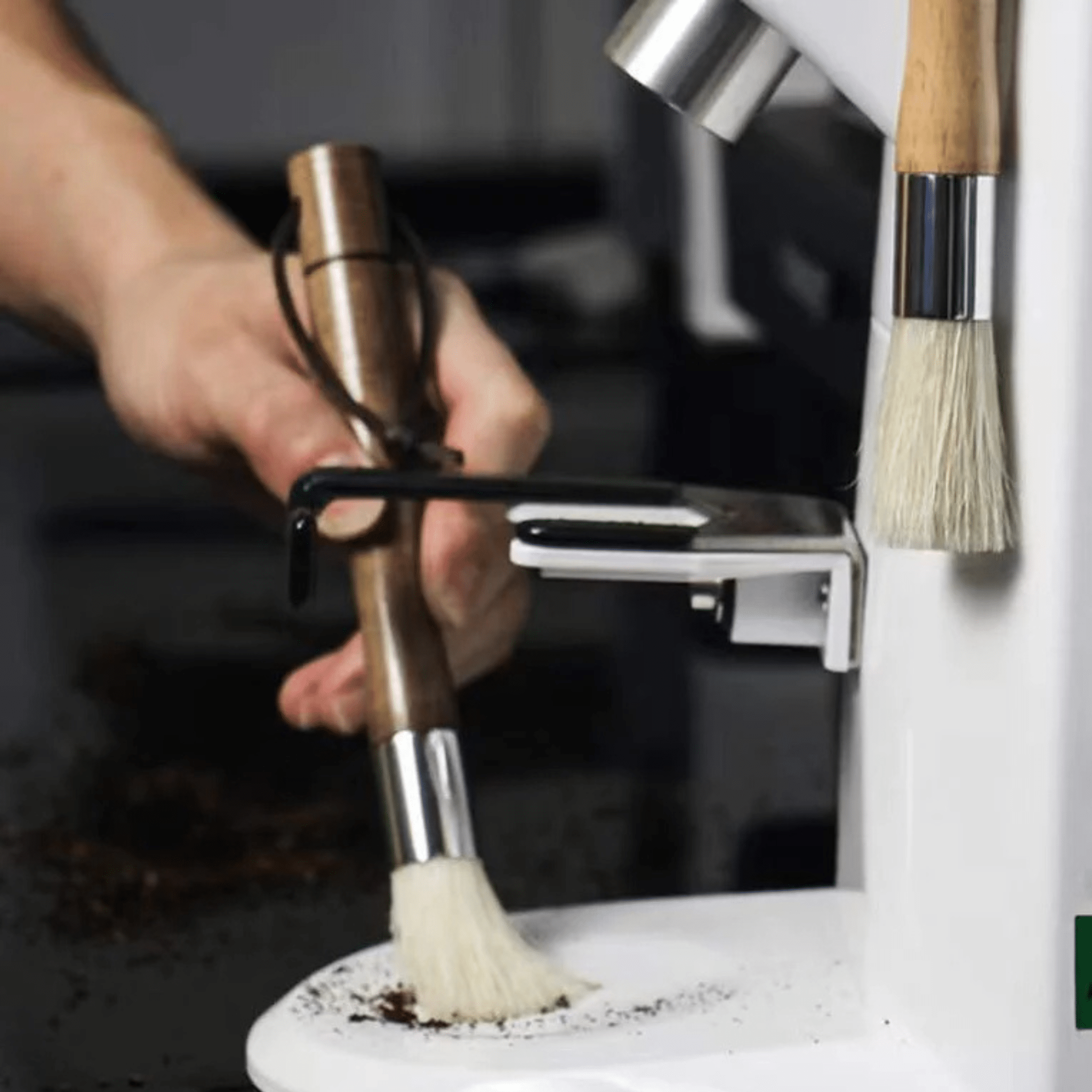 Coffee Brush — lifestyle shot