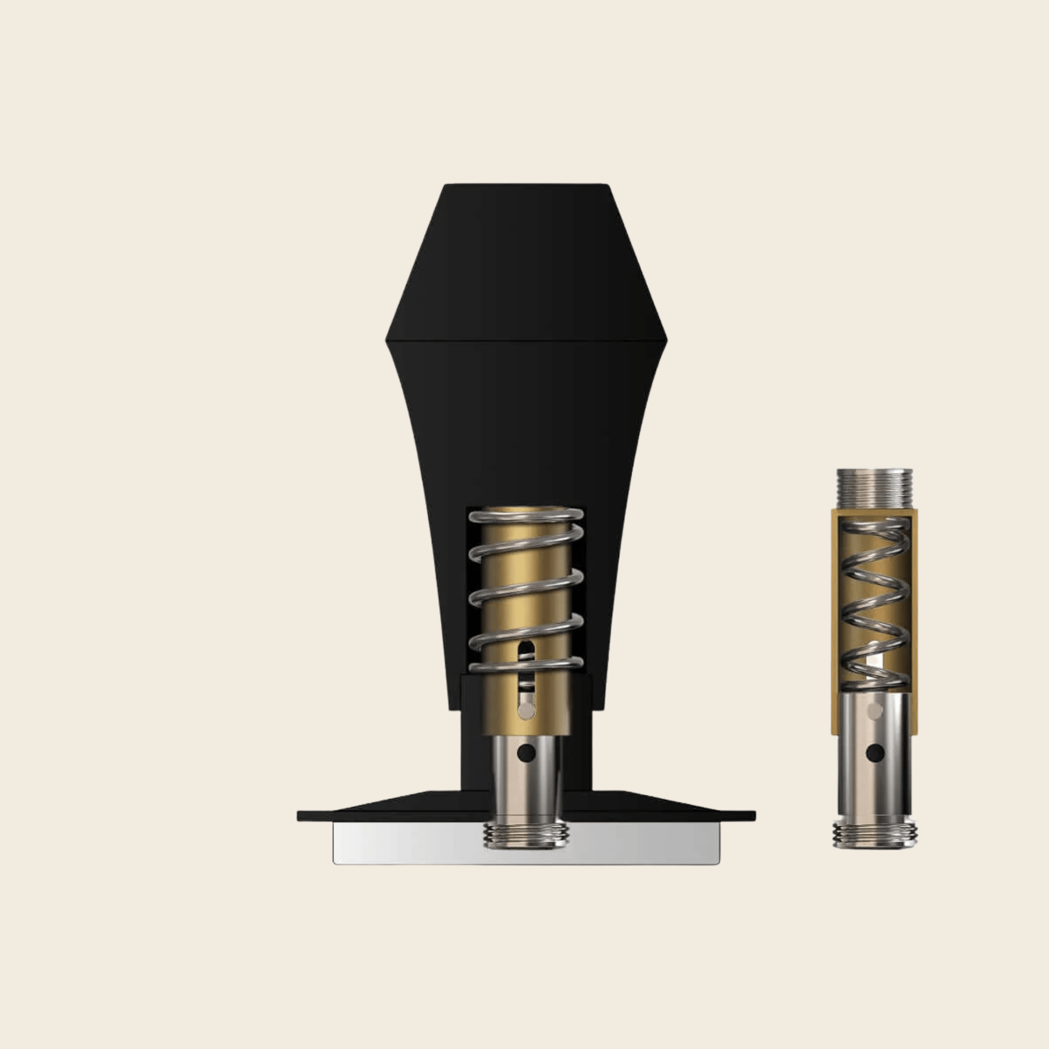 Artisan Barista Lotus Click Tamper - Spring-Calibrated — detail view