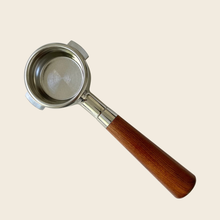 Load image into Gallery viewer, Delonghi 51mm - Bottomless Portafilter - Almond Solid Wood