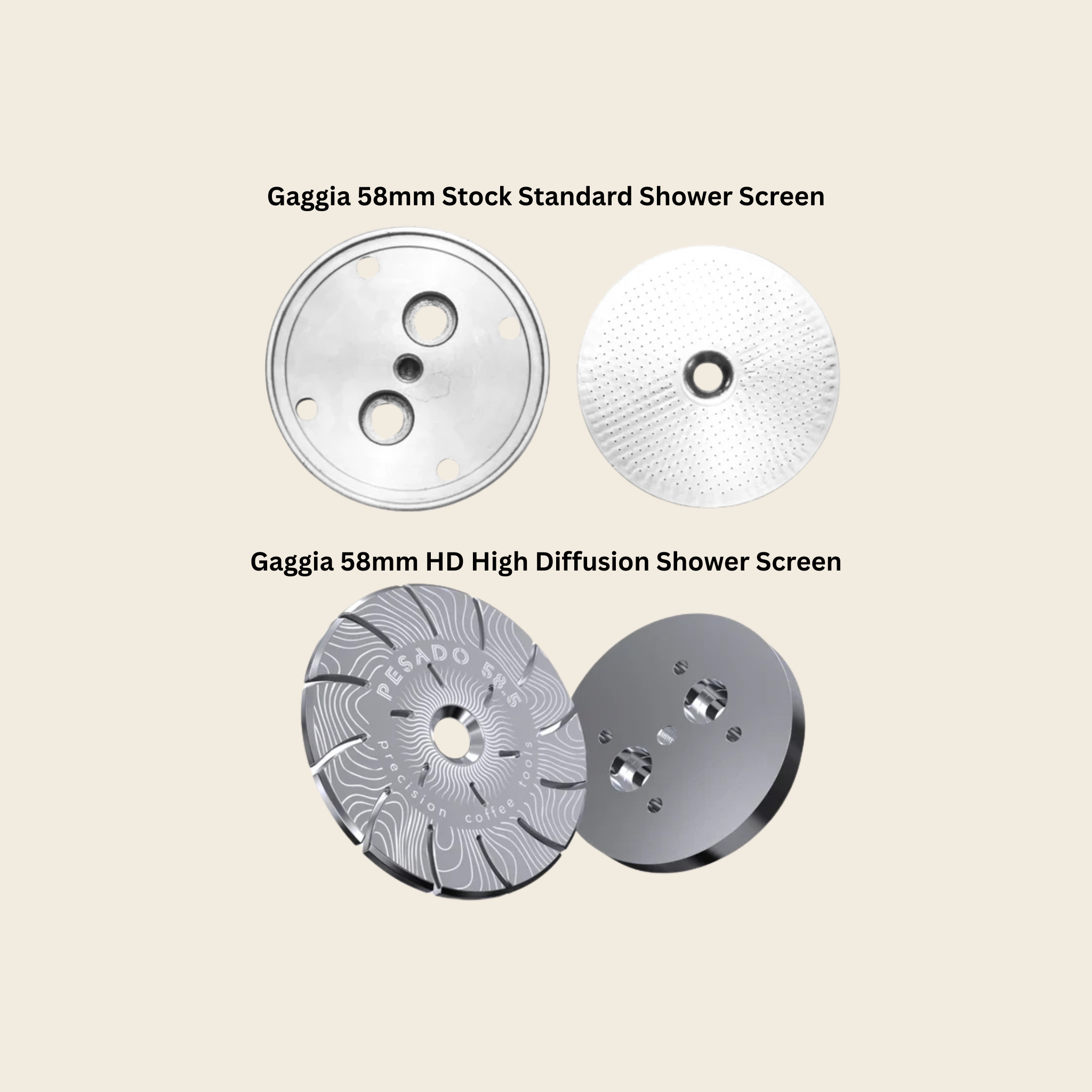 High Diffusion Espresso Shower Screen - Breville/Sage