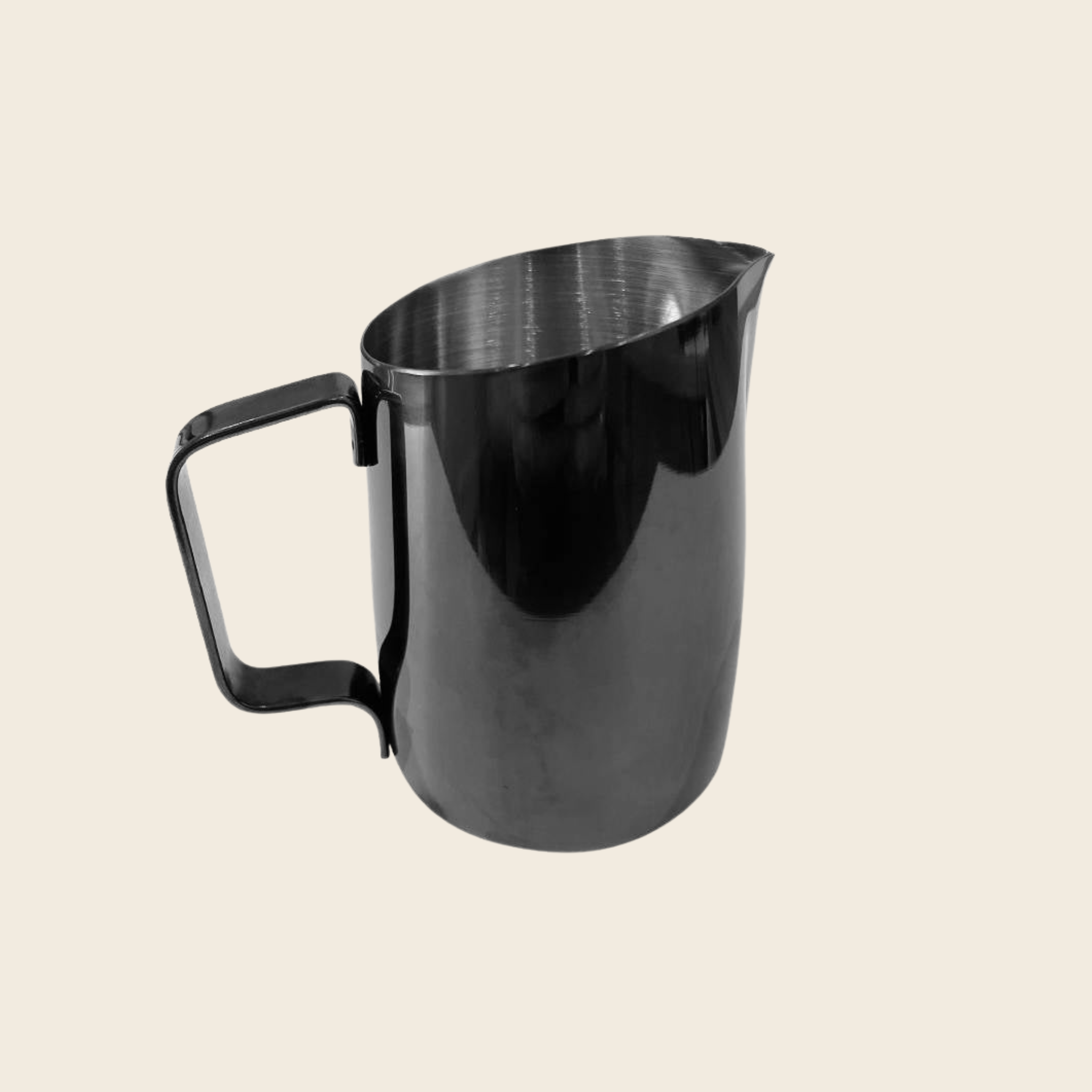 Espresso Milk Frothing Jug - 420ml - Gun Metal