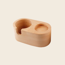 Load image into Gallery viewer, Wooden Coffee Tamper Station And Portafilter Holder - 58mm