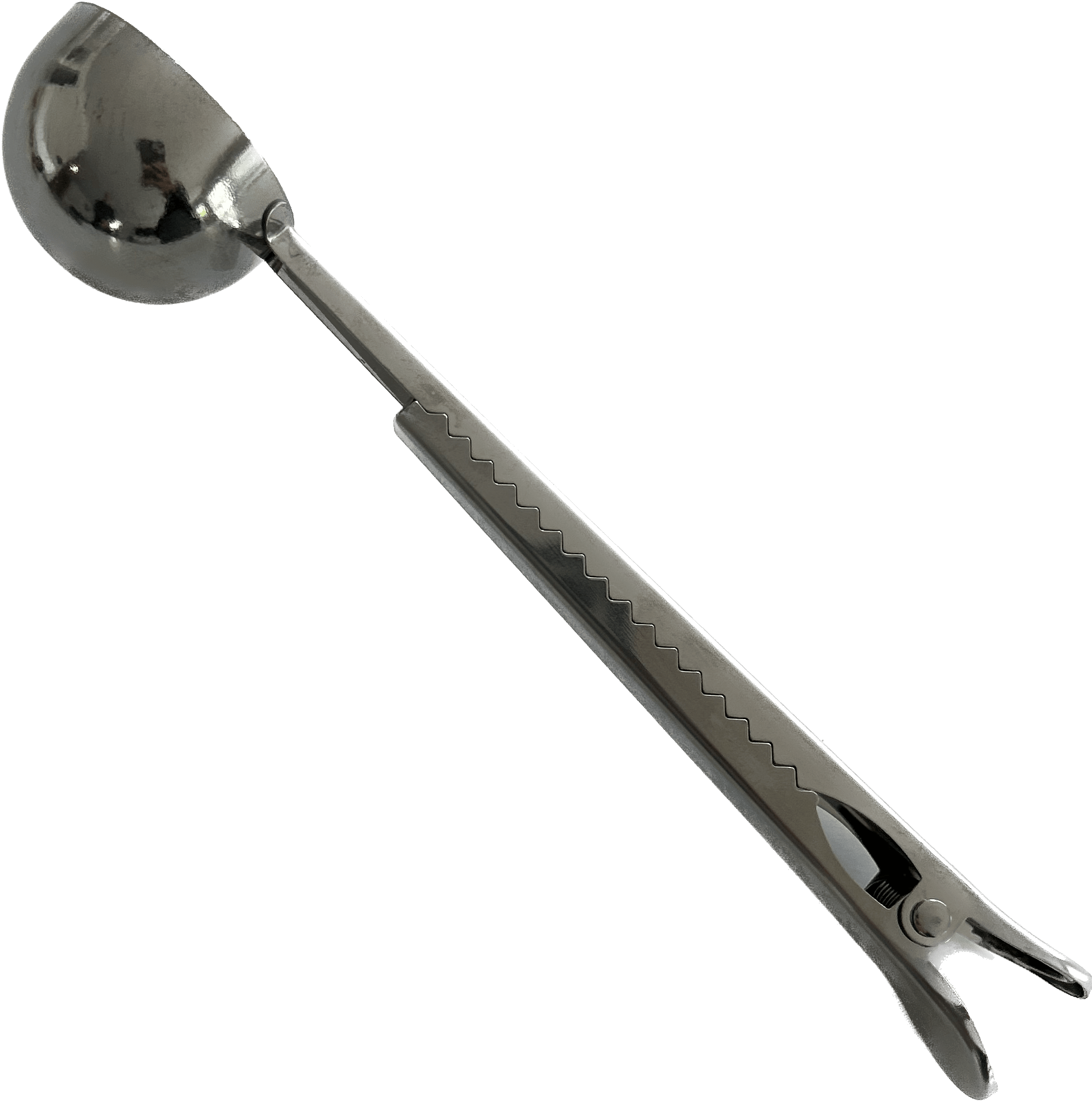 2-in-1 Coffee Bean Spoon & Bag Clip — alternate view