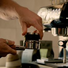 Load image into Gallery viewer, Adjustable 2-in-1 58mm Tamper &amp; Distributor – Barista Grade
