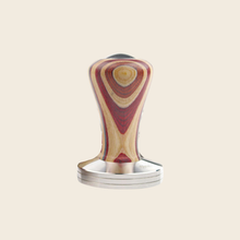 Load image into Gallery viewer, 58mm Coffee Tamper - Premium Woodgrain - Barista Grade
