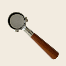 Load image into Gallery viewer, Delonghi Dedica 51mm - Bottomless Portafilter - Almond Solid Wood
