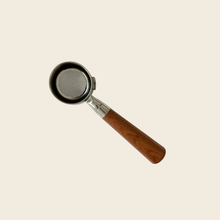 Load image into Gallery viewer, Gaggia 58mm - Bottomless Portafilter - Almond Solid Wood
