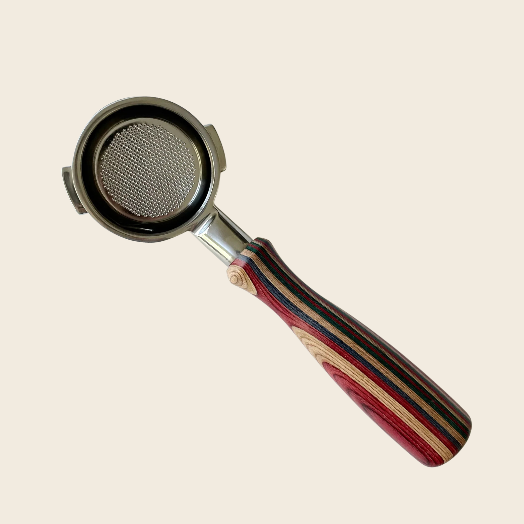 Nuova 58mm - Bottomless Portafilter - Premium Woodgrain