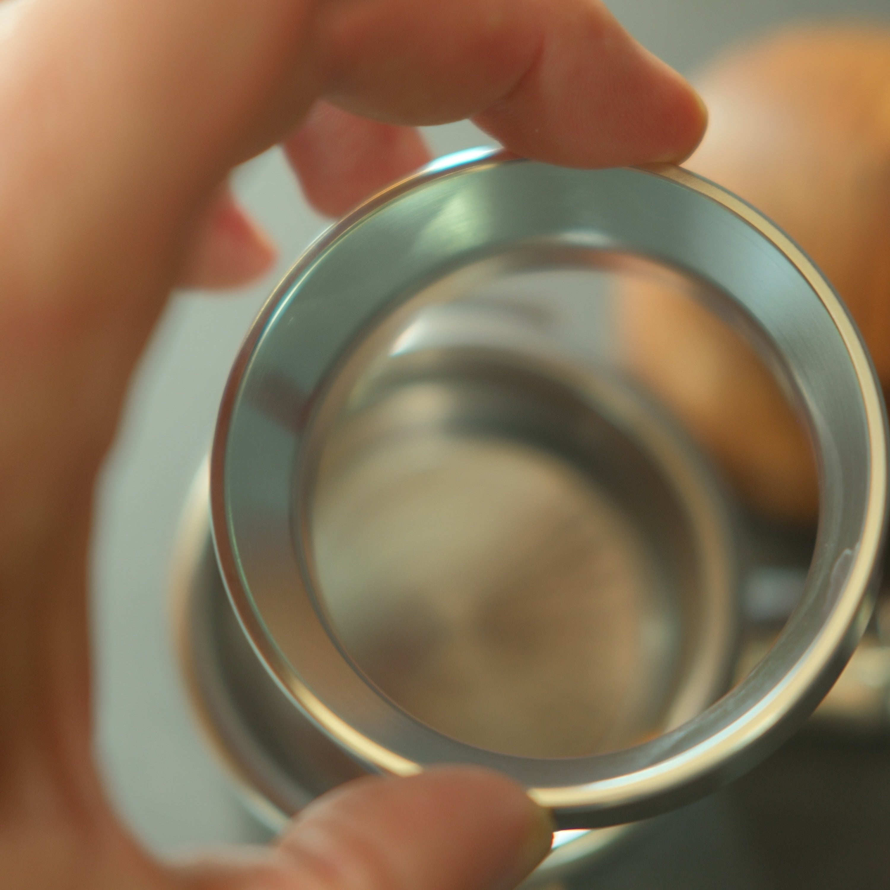 Coffee Dosing Ring - Silver